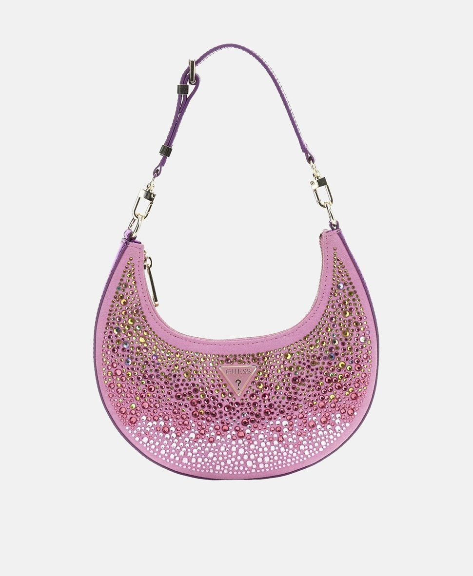 Guess kabelka přes rameno Růžová 5