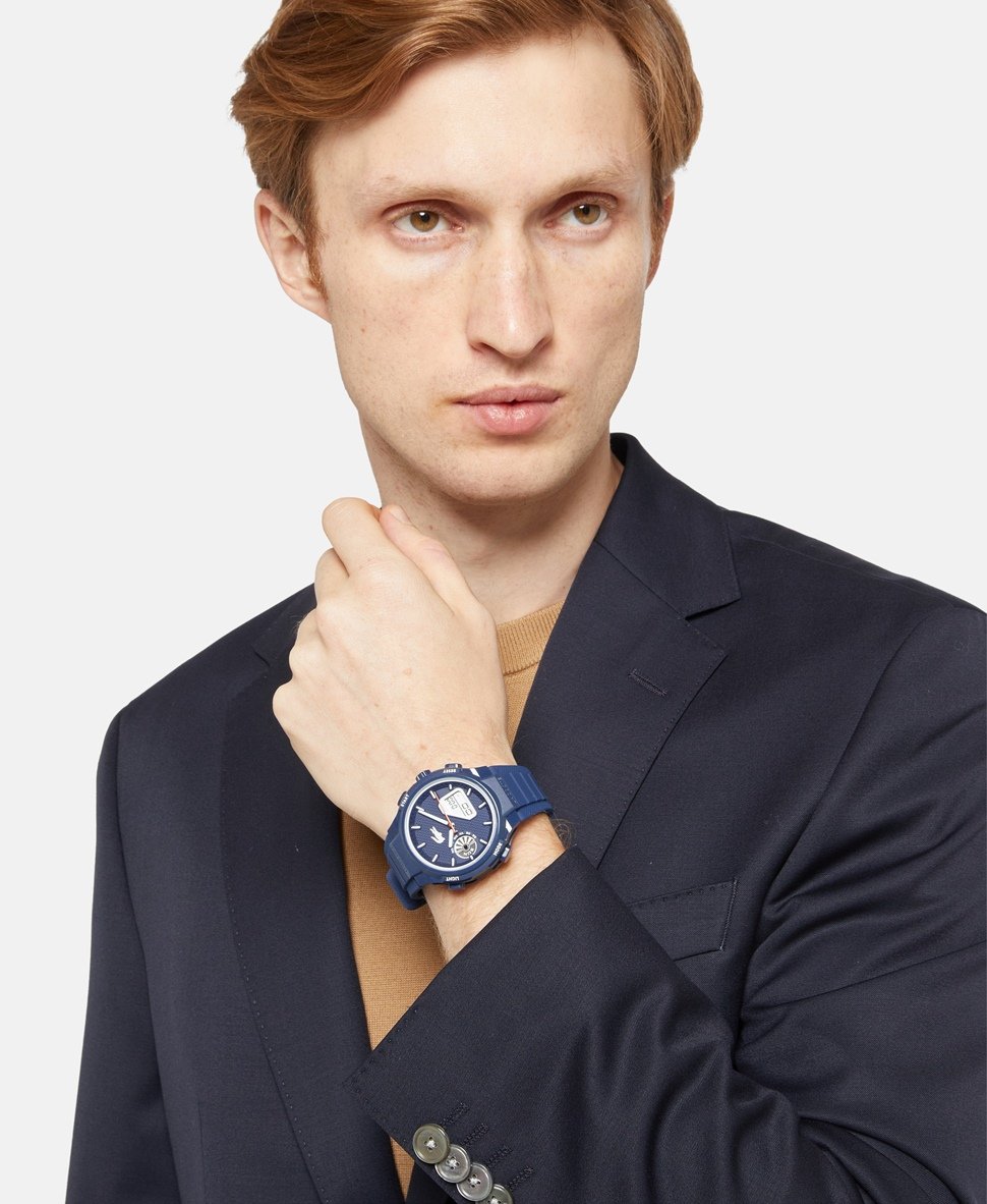 Lacoste hodinky Modrá 5