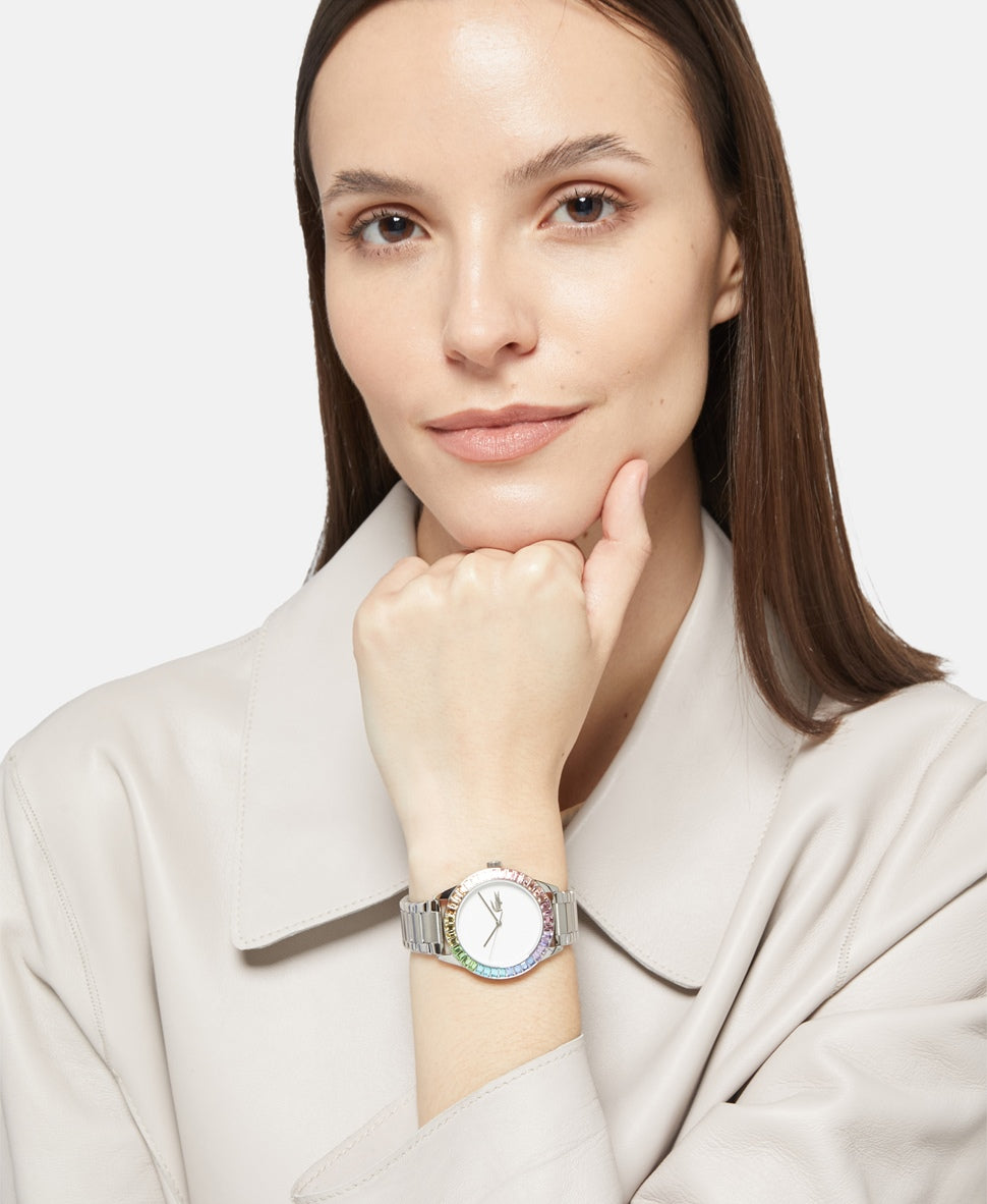 Lacoste hodinky Stříbrná 5