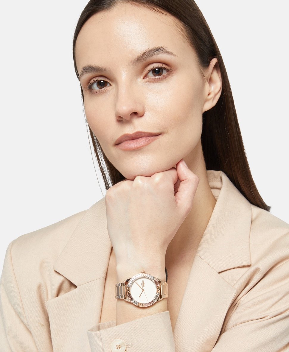 Lacoste hodinky Růžově zlatá 5
