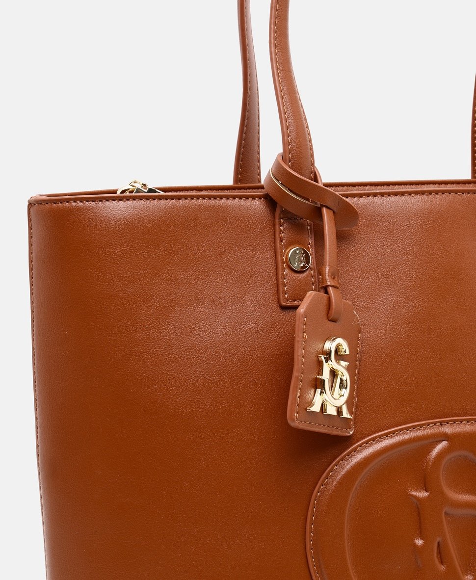 Steve Madden kabelka tote Hnědá 2