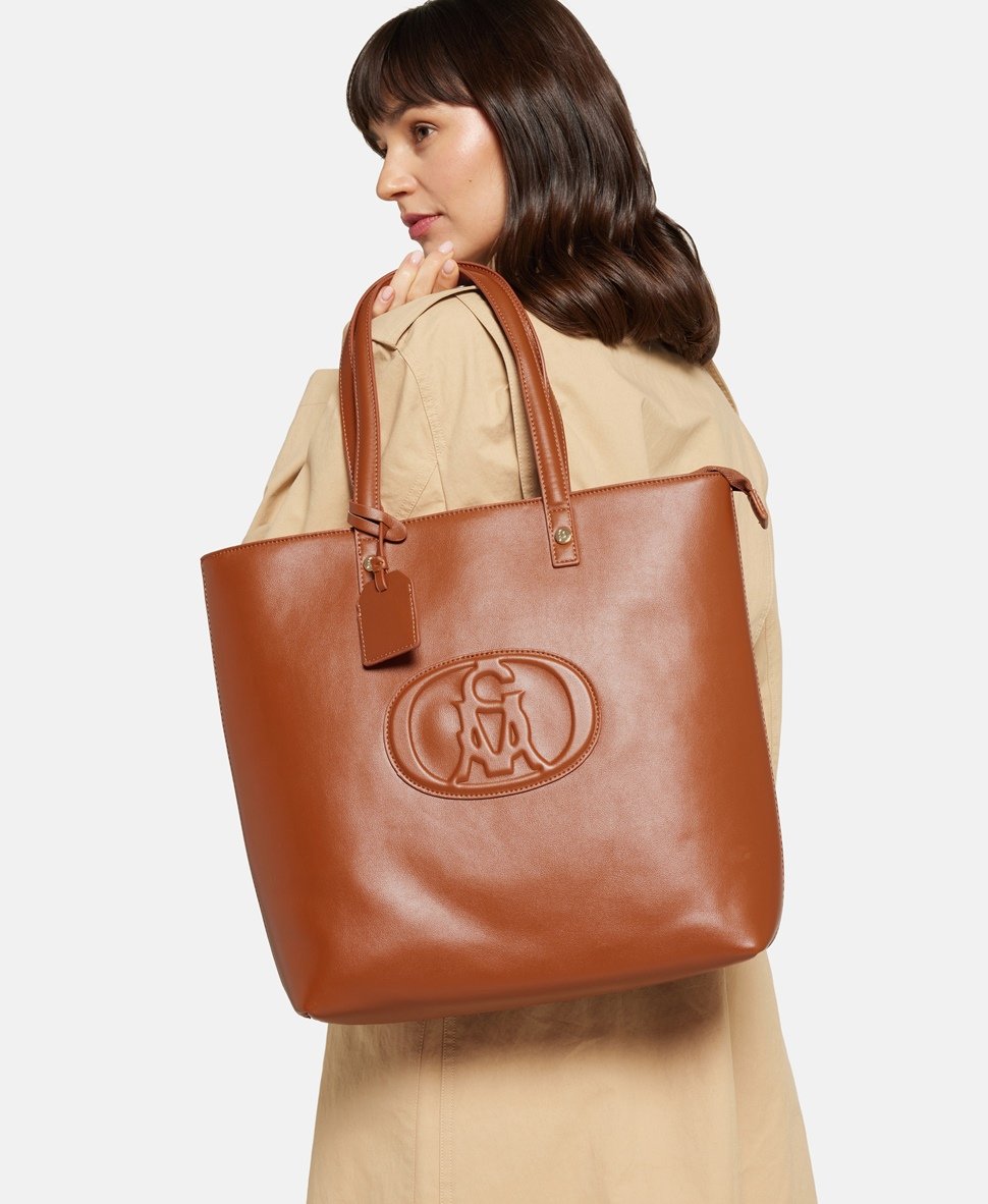 Steve Madden kabelka tote Hnědá 5