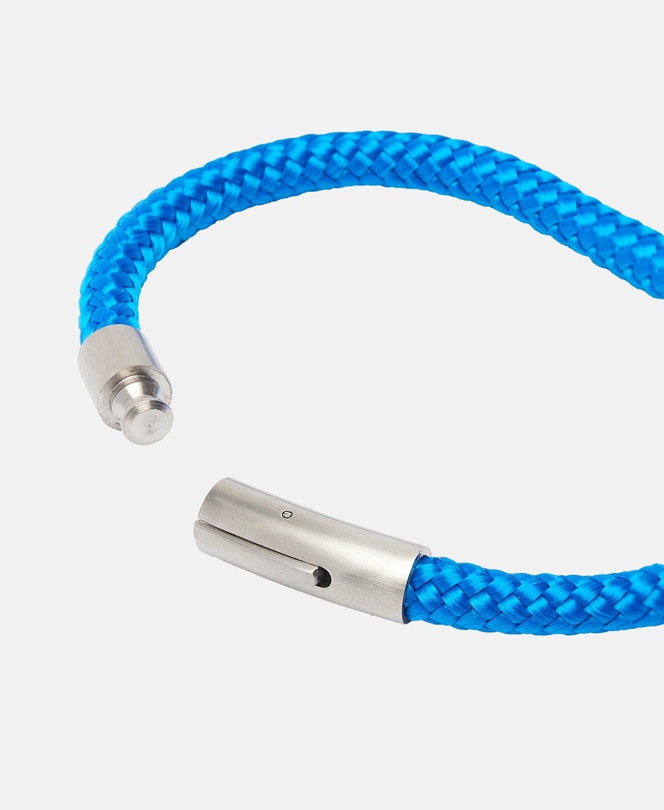 Lawrence Grey Jewelry kožený náramek Modrá 2