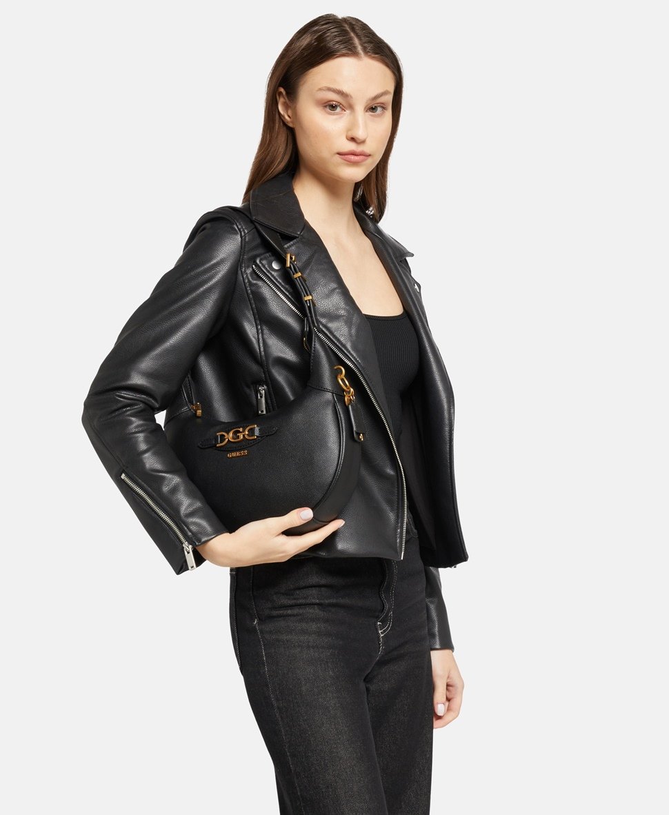 Guess kabelka přes rameno Černá 5