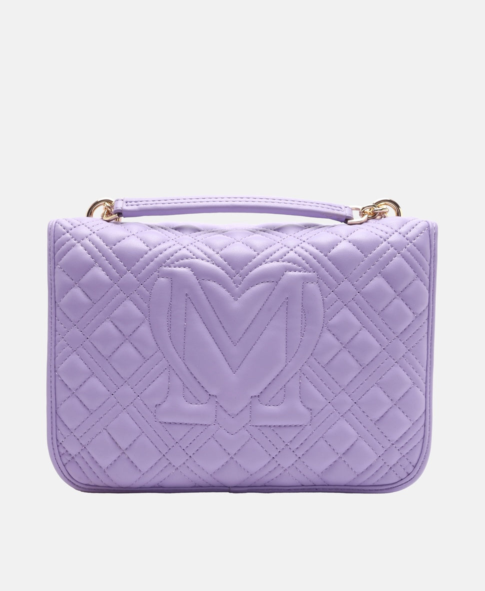Love Moschino kabelka přes rameno Lila 4