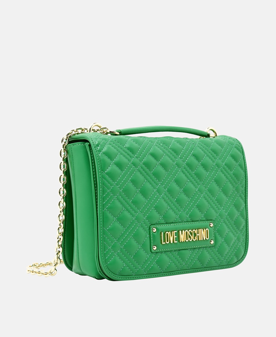 Love Moschino kabelka přes rameno Zelená 1
