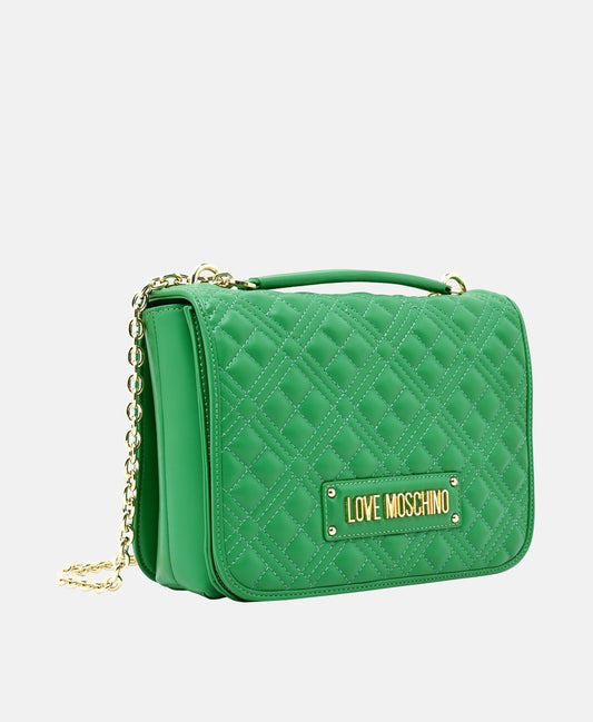 Love Moschino kabelka přes rameno Zelená 1