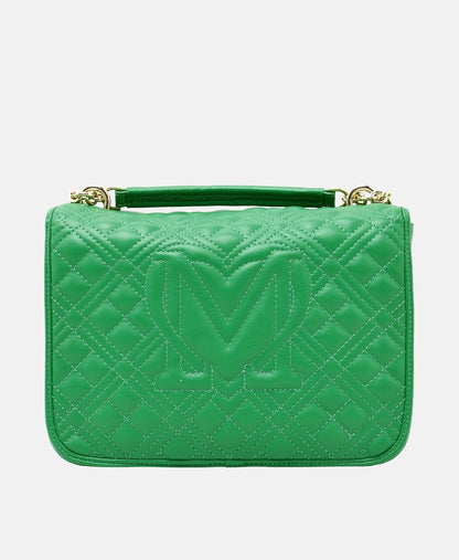 Love Moschino kabelka přes rameno Zelená 4