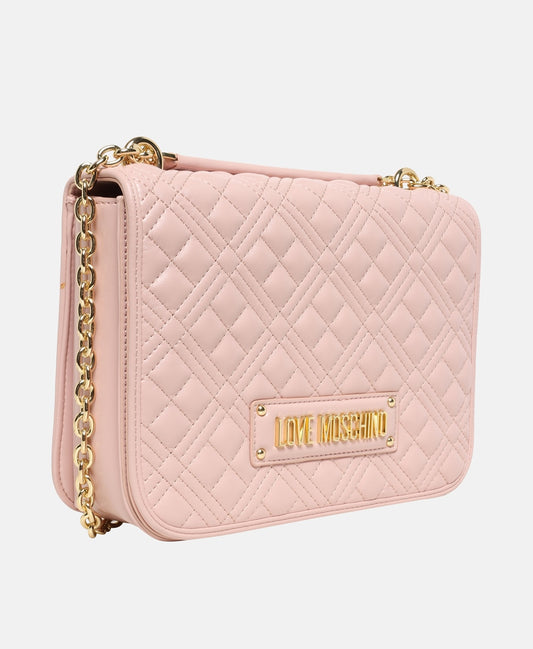 Love Moschino kabelka přes rameno Starorůžová 1