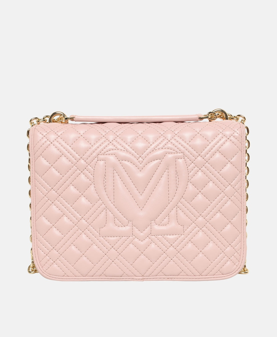 Love Moschino kabelka přes rameno Starorůžová 4