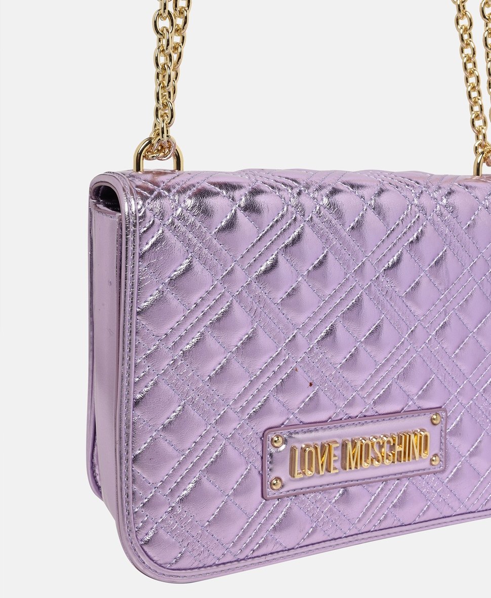 Love Moschino kabelka přes rameno Lila 2