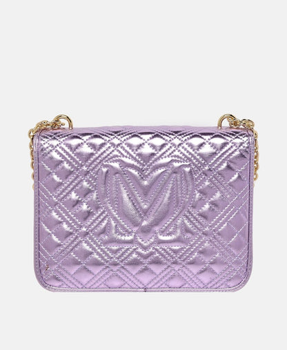 Love Moschino kabelka přes rameno Lila 4