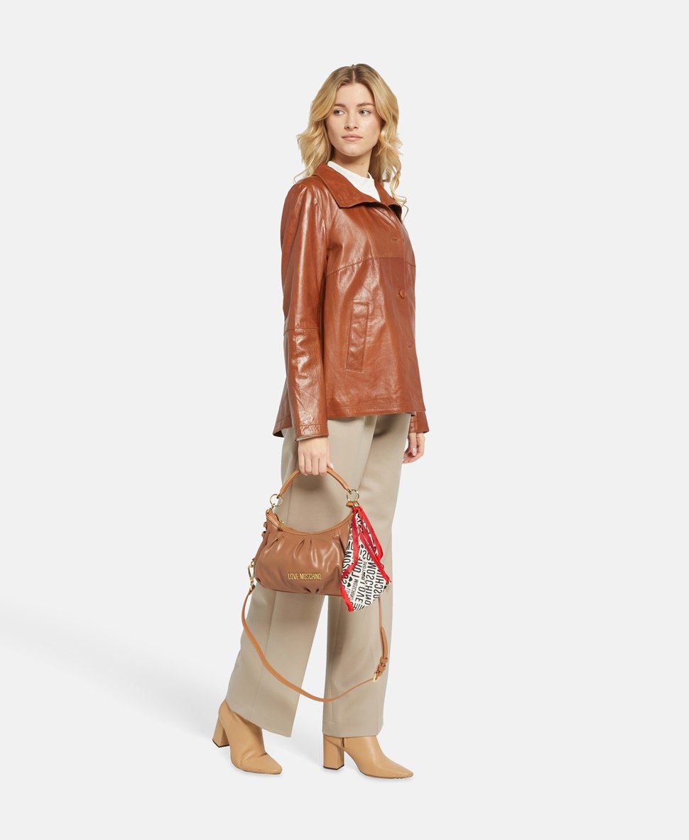Love Moschino kabelka přes rameno Camel 5