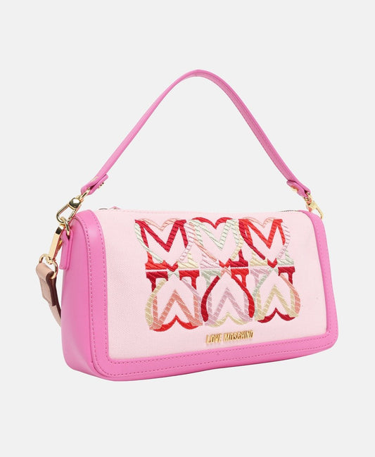 Love Moschino kabelka přes rameno Starorůžová 1