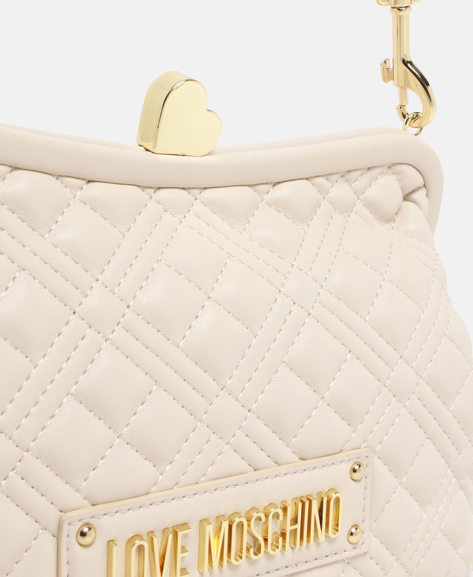 Love Moschino kabelka Bílá vlna 2