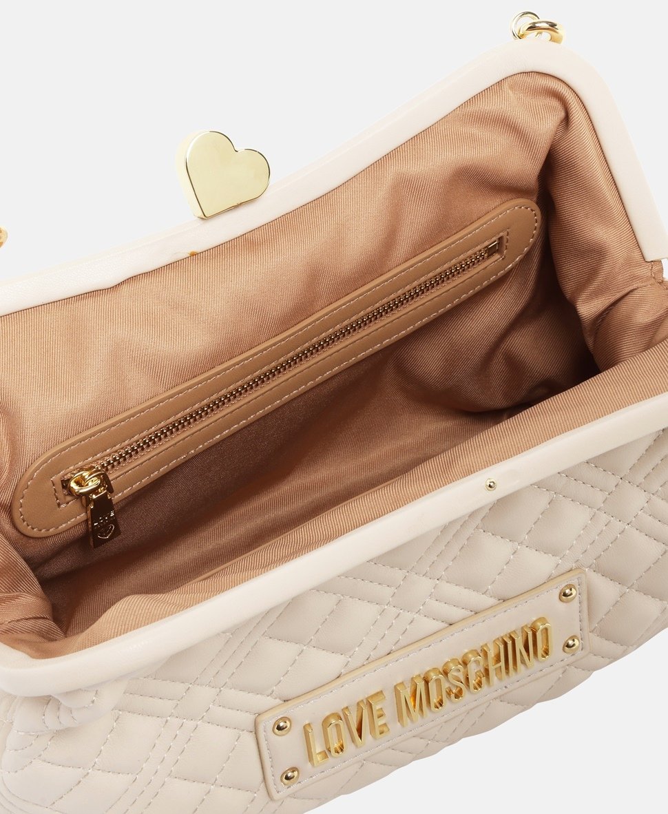 Love Moschino kabelka Bílá vlna 3