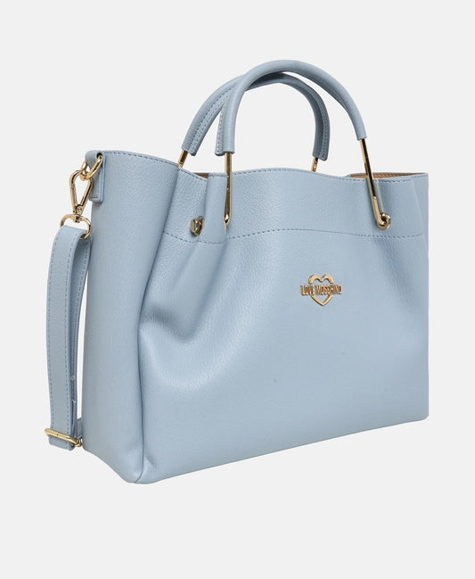 Love Moschino kabelka tote Modrá 1