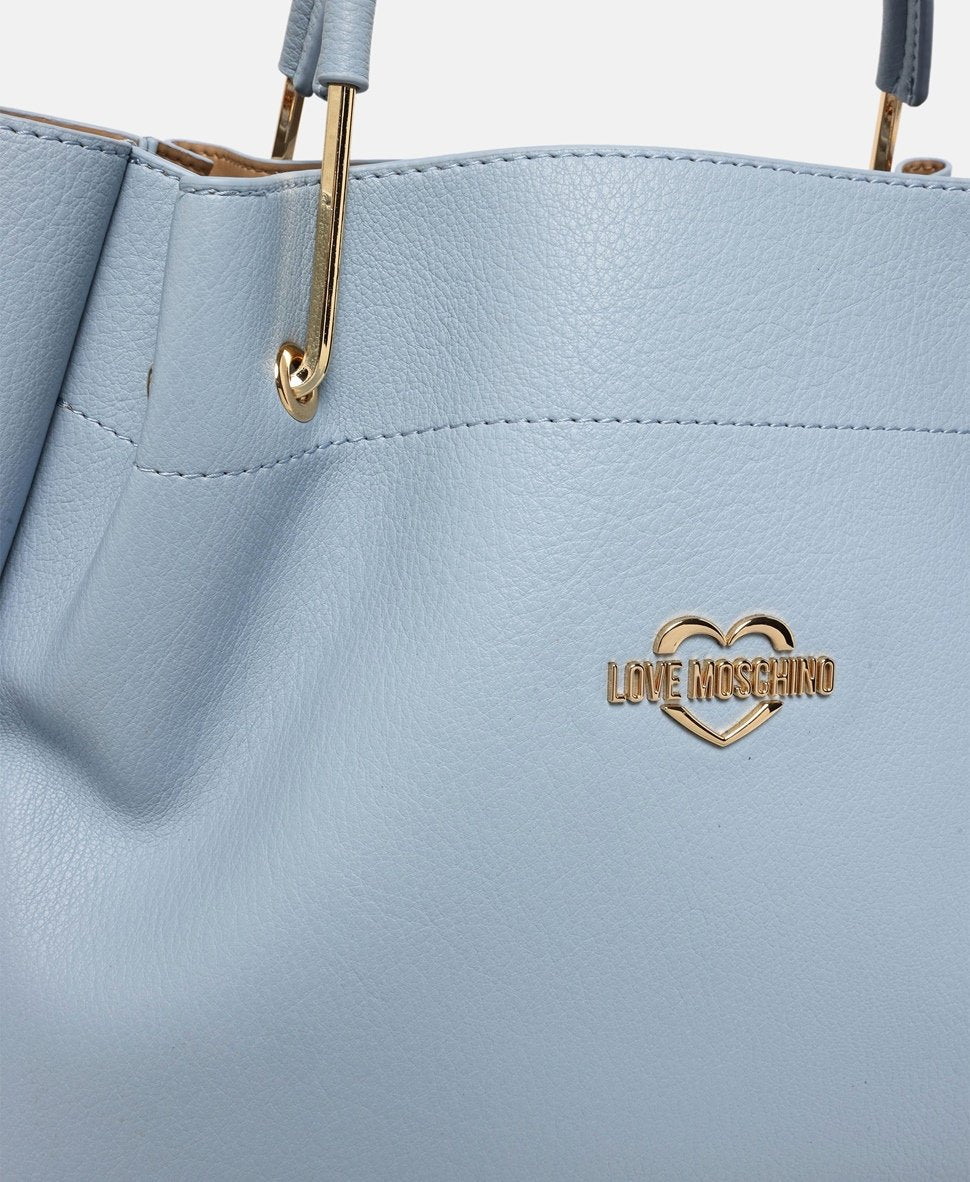 Love Moschino kabelka tote Modrá 2
