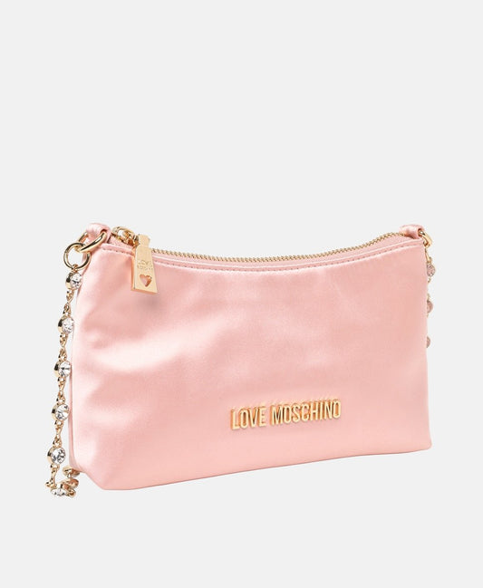 Love Moschino kabelka přes rameno Starorůžová 1