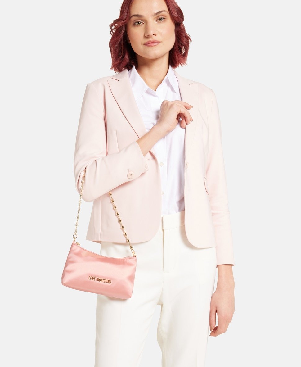 Love Moschino kabelka přes rameno Starorůžová 5