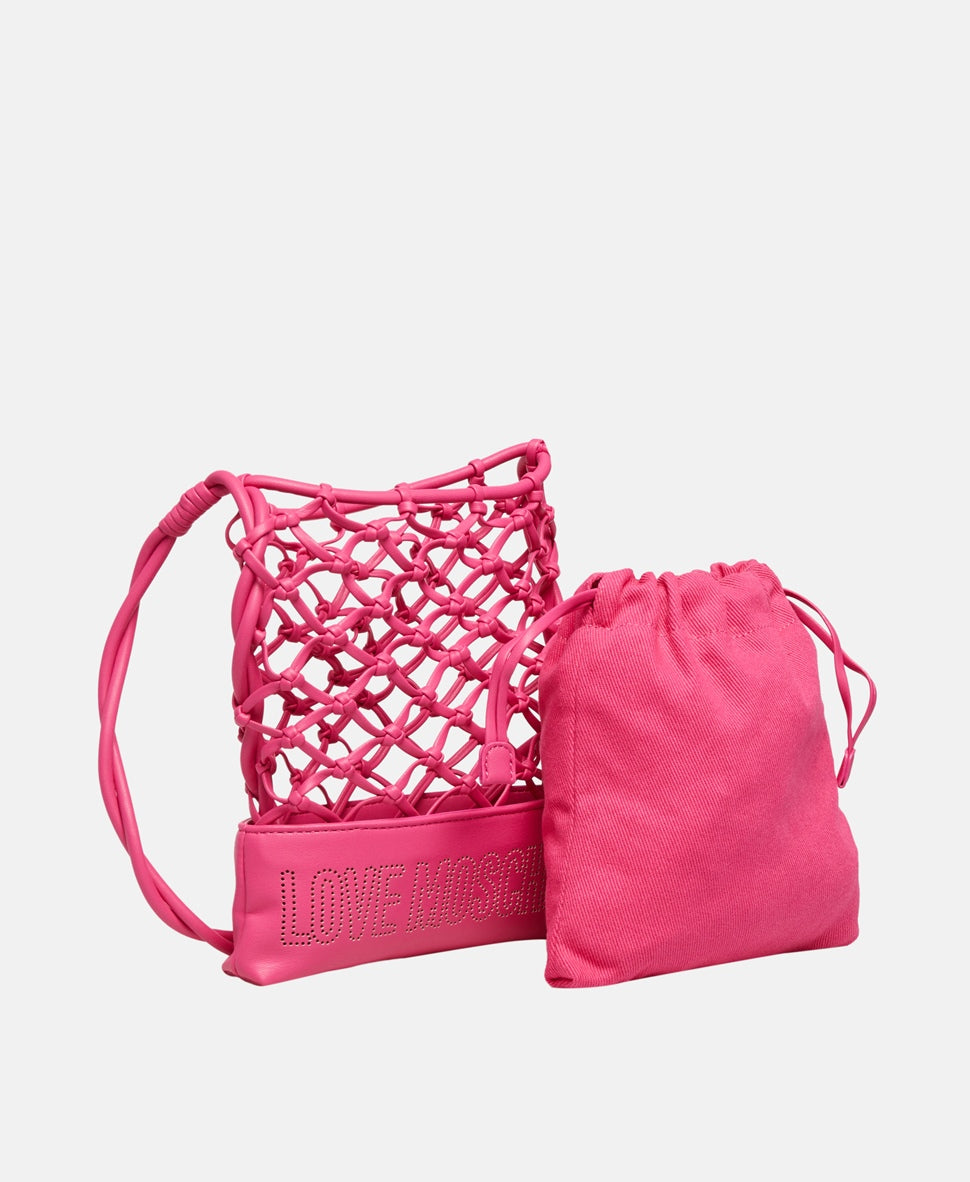 Love Moschino kabelka přes rameno Růžová 2