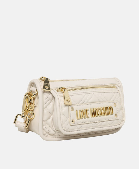 Love Moschino kabelka Bílá vlna 1