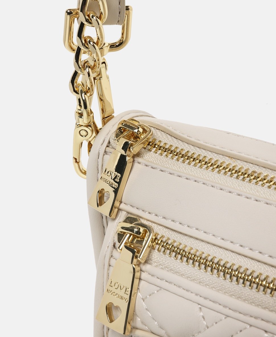 Love Moschino kabelka Bílá vlna 2