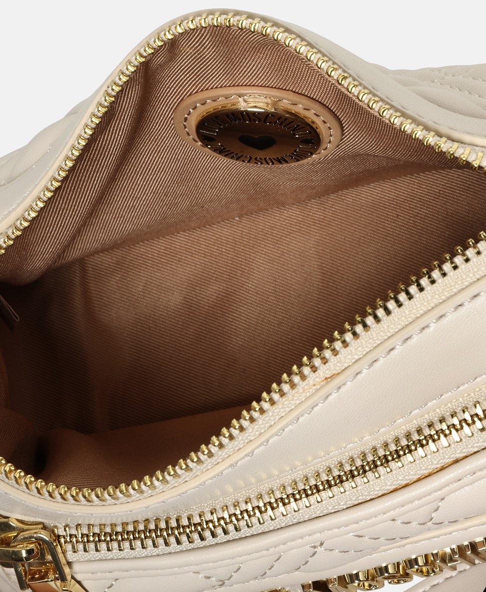 Love Moschino kabelka Bílá vlna 3