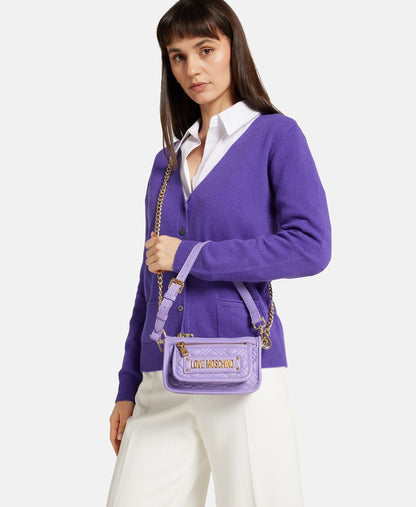 Love Moschino kabelka Lila 5