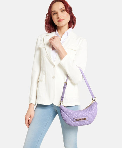 Love Moschino kabelka přes rameno Lila 5