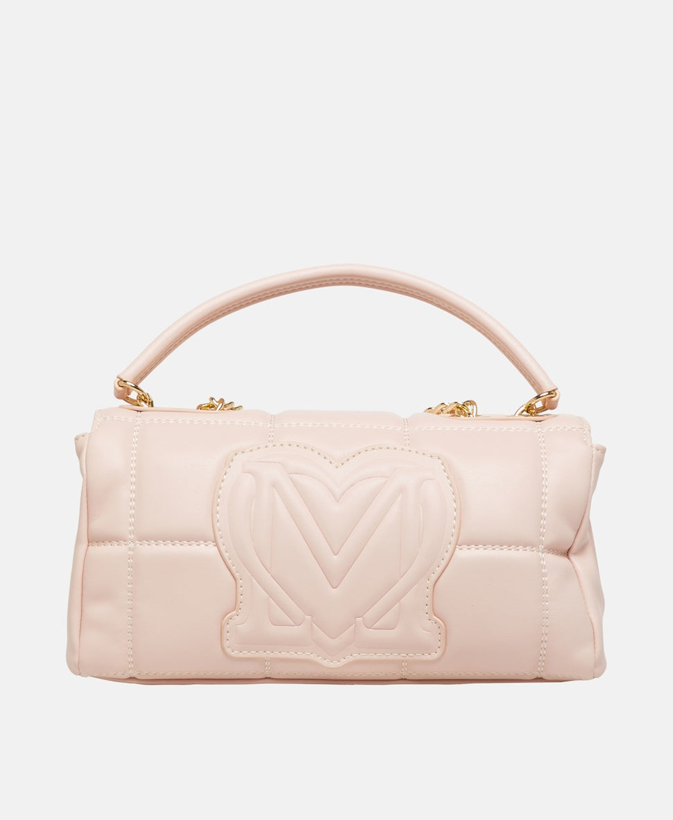 Love Moschino kabelka přes rameno Jěmně béžová 4
