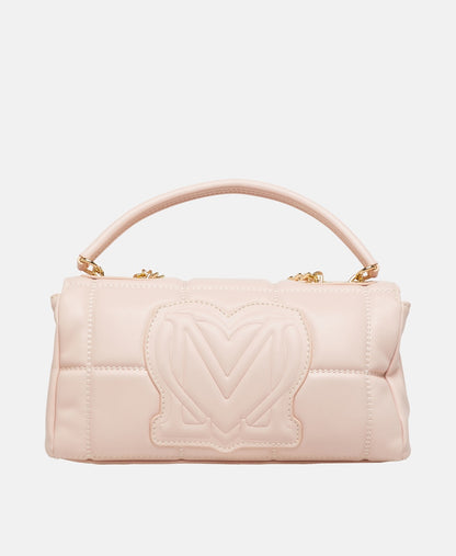 Love Moschino kabelka přes rameno Jěmně béžová 4