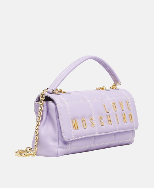 Love Moschino kabelka přes rameno Lila 1