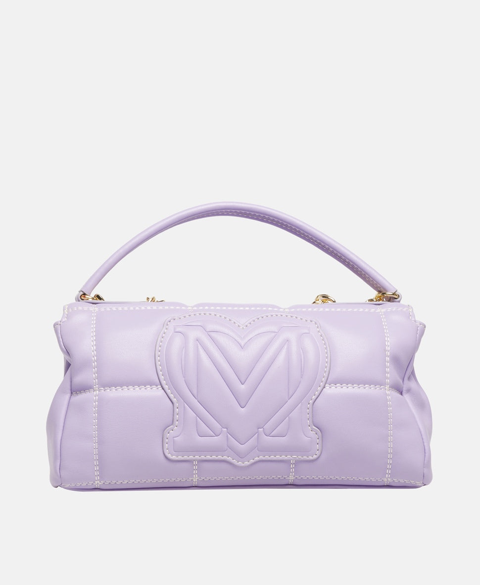 Love Moschino kabelka přes rameno Lila 4