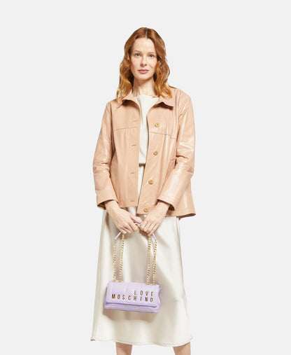 Love Moschino kabelka přes rameno Lila 5