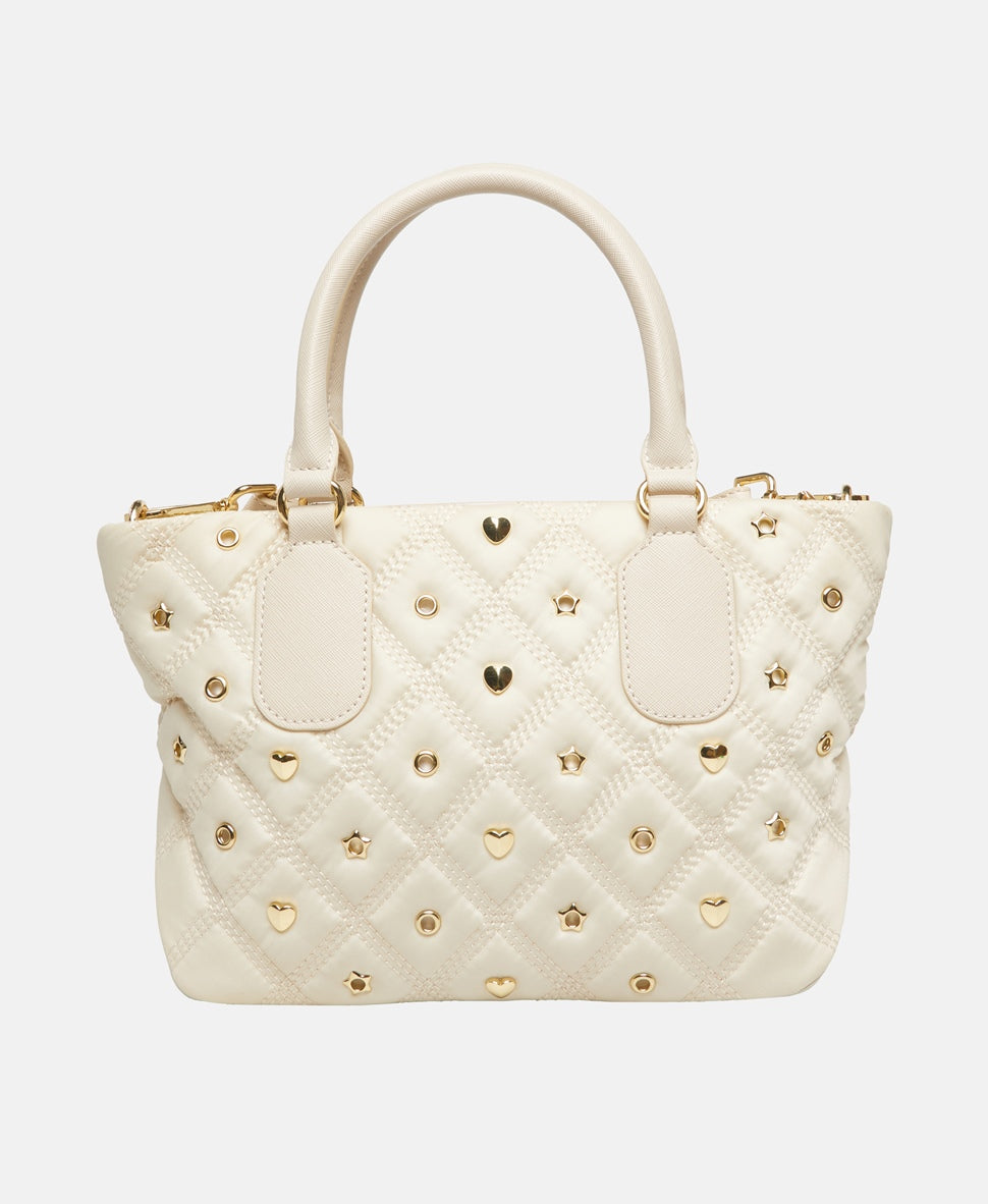 Love Moschino kabelka přes rameno Bílá vlna 4