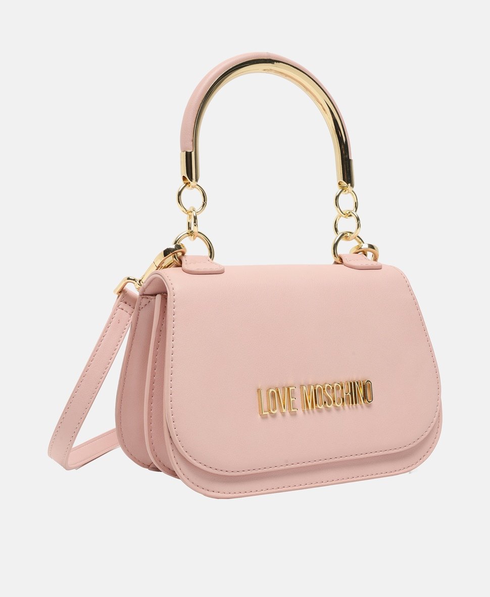 Love Moschino kabelka přes rameno Starorůžová 1