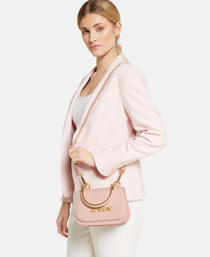 Love Moschino kabelka přes rameno Starorůžová 5
