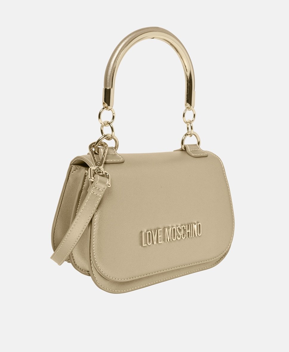Love Moschino kabelka přes rameno Zlatá 1