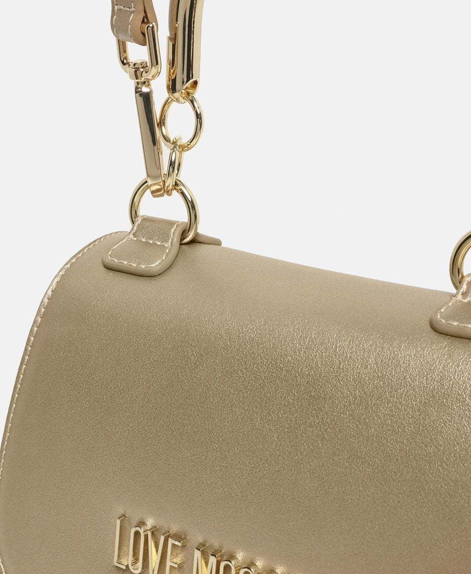 Love Moschino kabelka přes rameno Zlatá 2