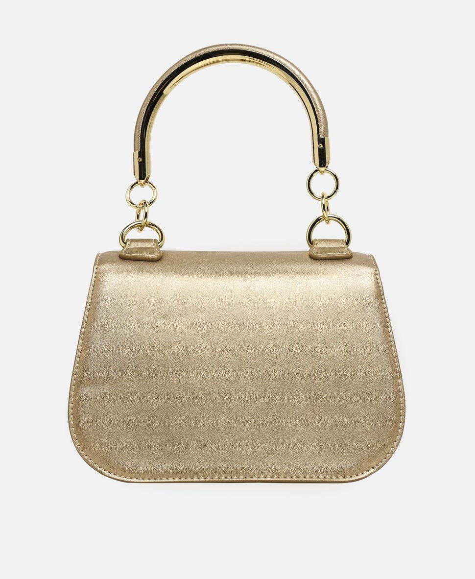 Love Moschino kabelka přes rameno Zlatá 4