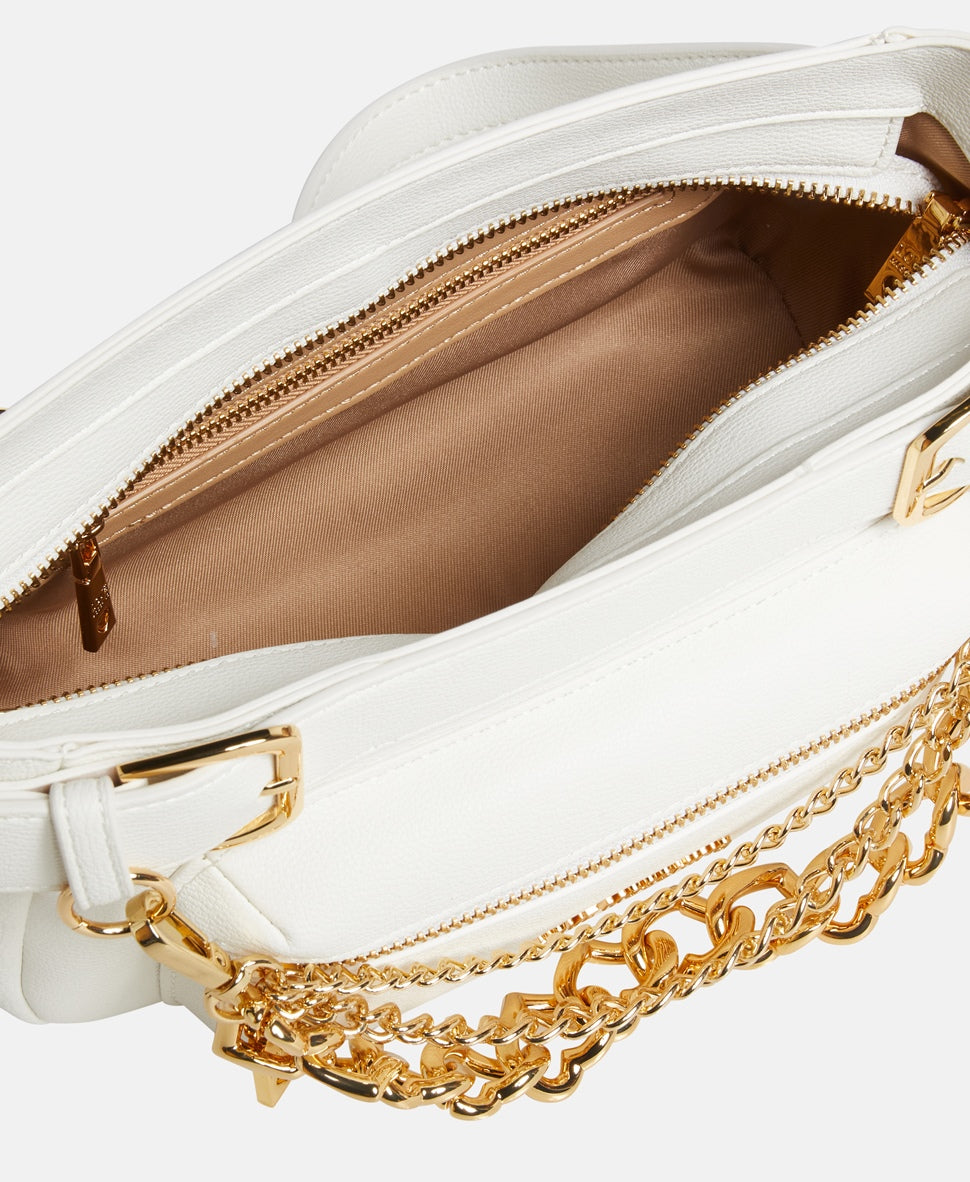 Love Moschino kabelka přes rameno Bílá vlna 3