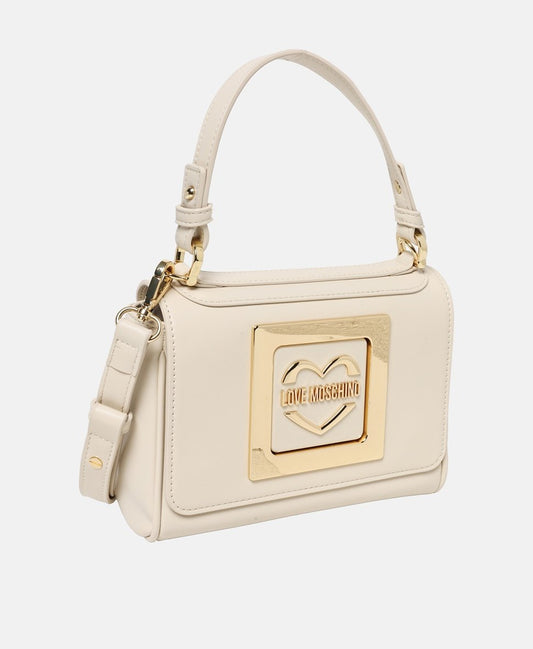 Love Moschino kabelka přes rameno Bílá vlna 1