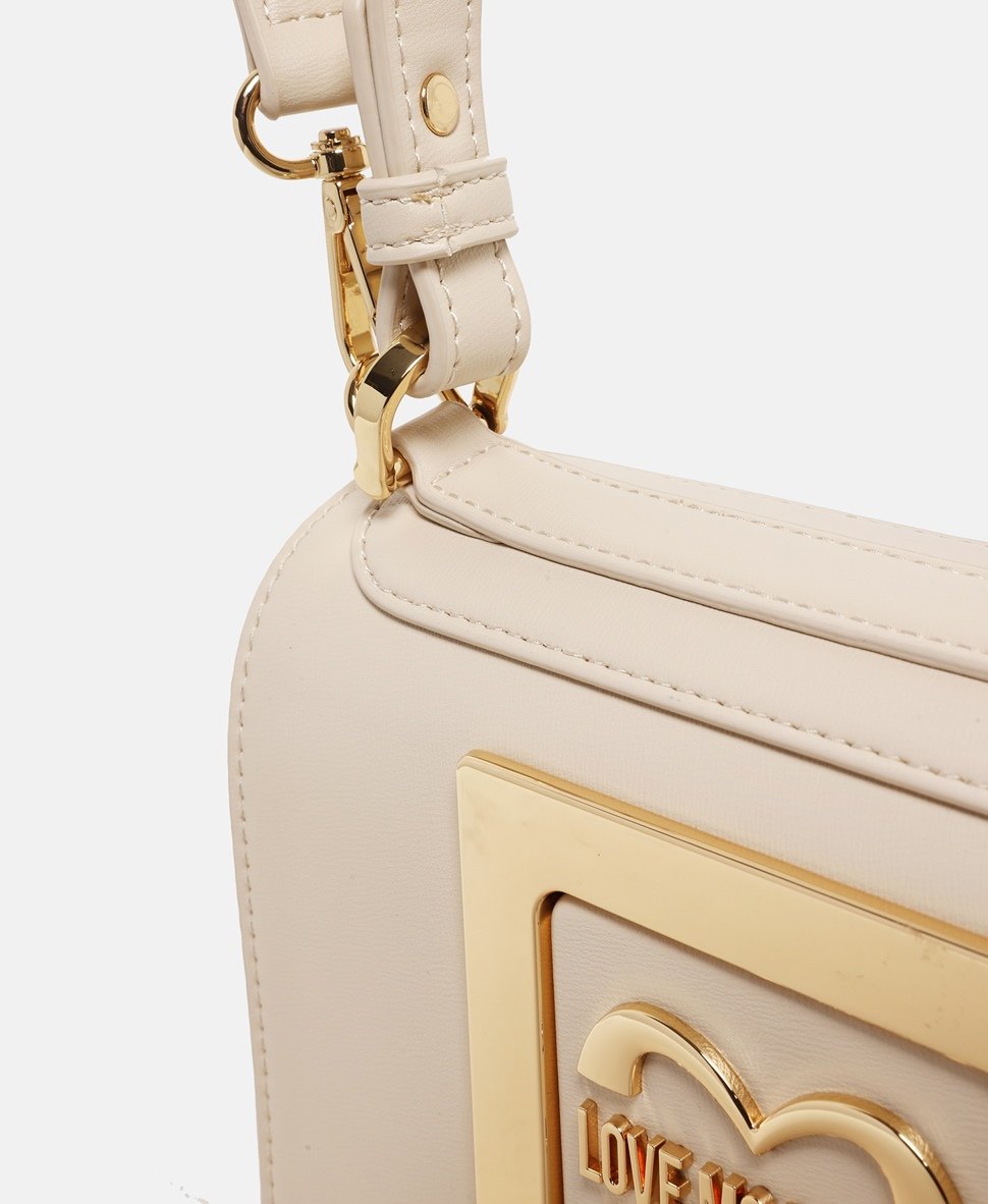 Love Moschino kabelka přes rameno Bílá vlna 2