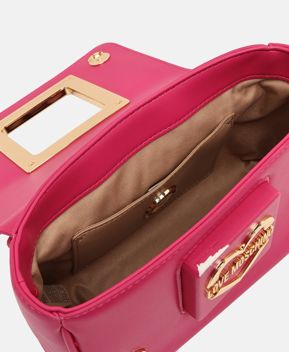 Love Moschino kabelka přes rameno Růžová 3