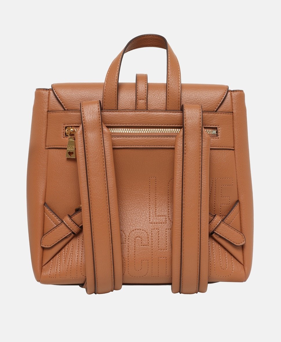 Love Moschino batoh Camel 4