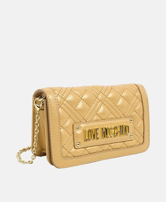 Love Moschino kabelka přes rameno Zlatá 1