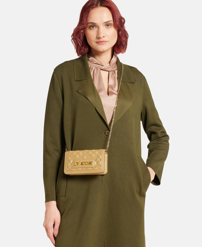 Love Moschino kabelka přes rameno Zlatá 5