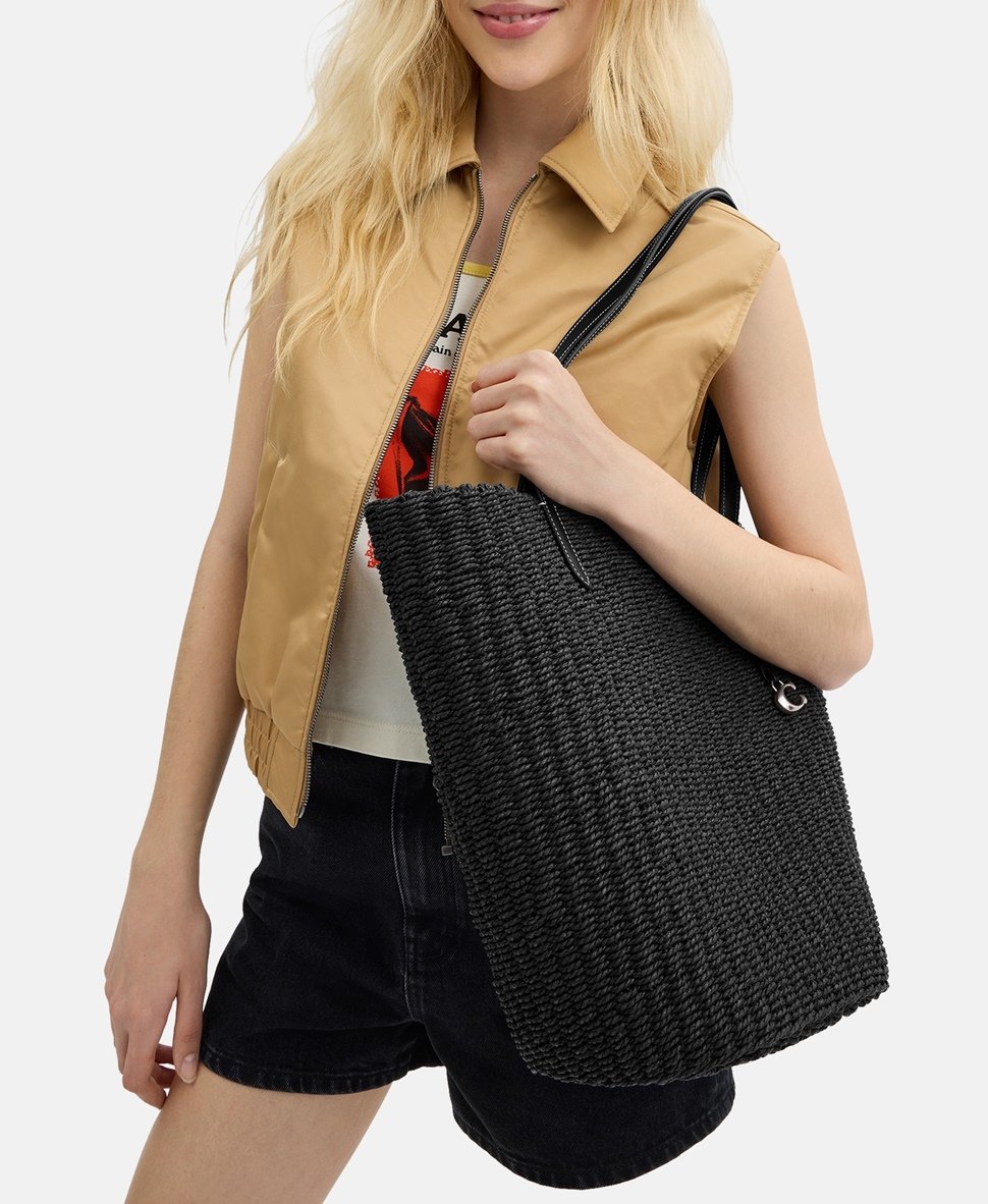 Coach kabelka shopper Černá 6