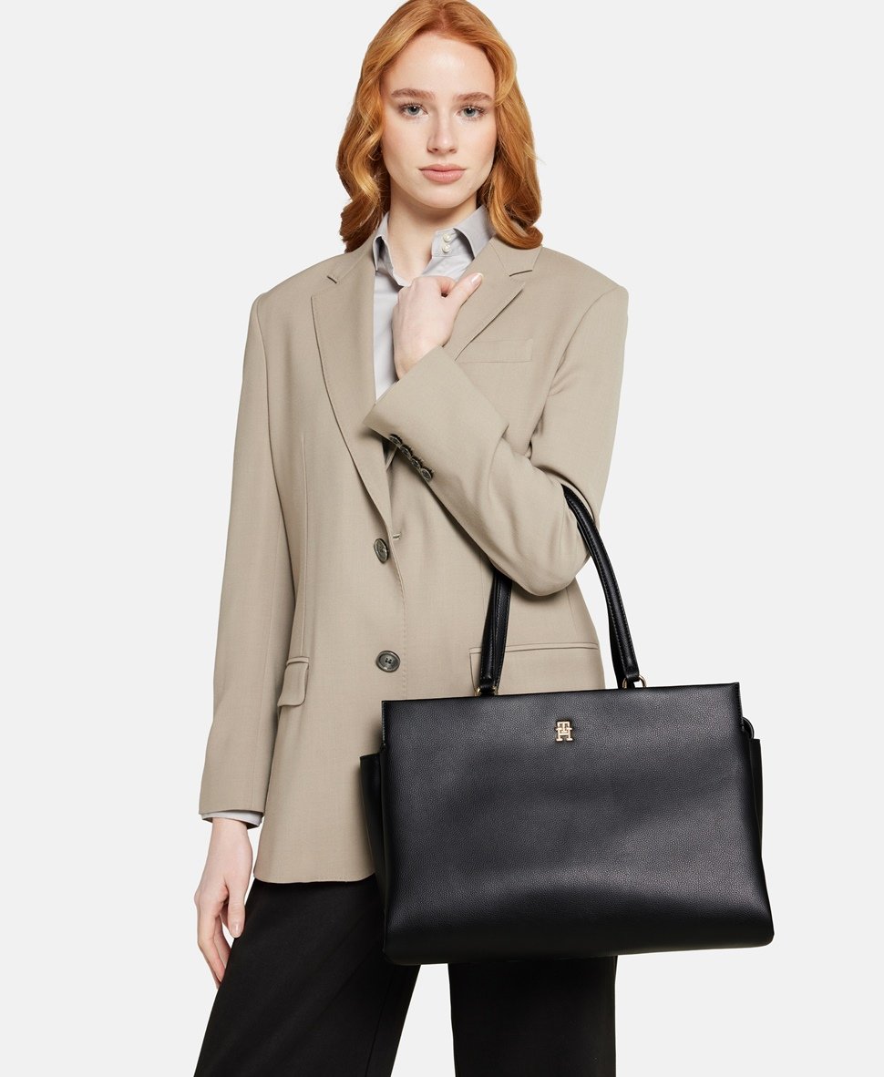 Tommy Hilfiger kabelka tote Černá 5